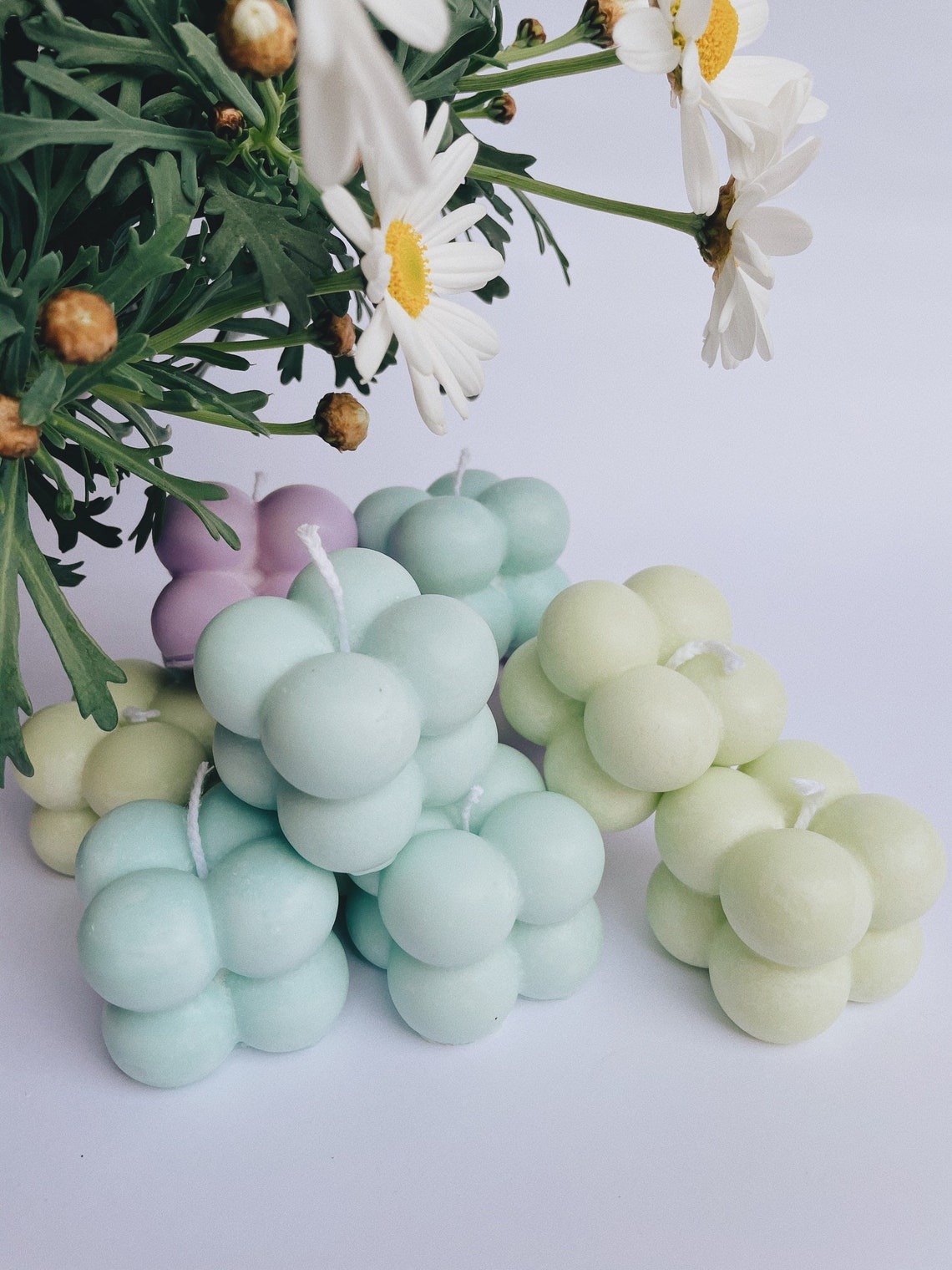 Mini bubble candle Etsy