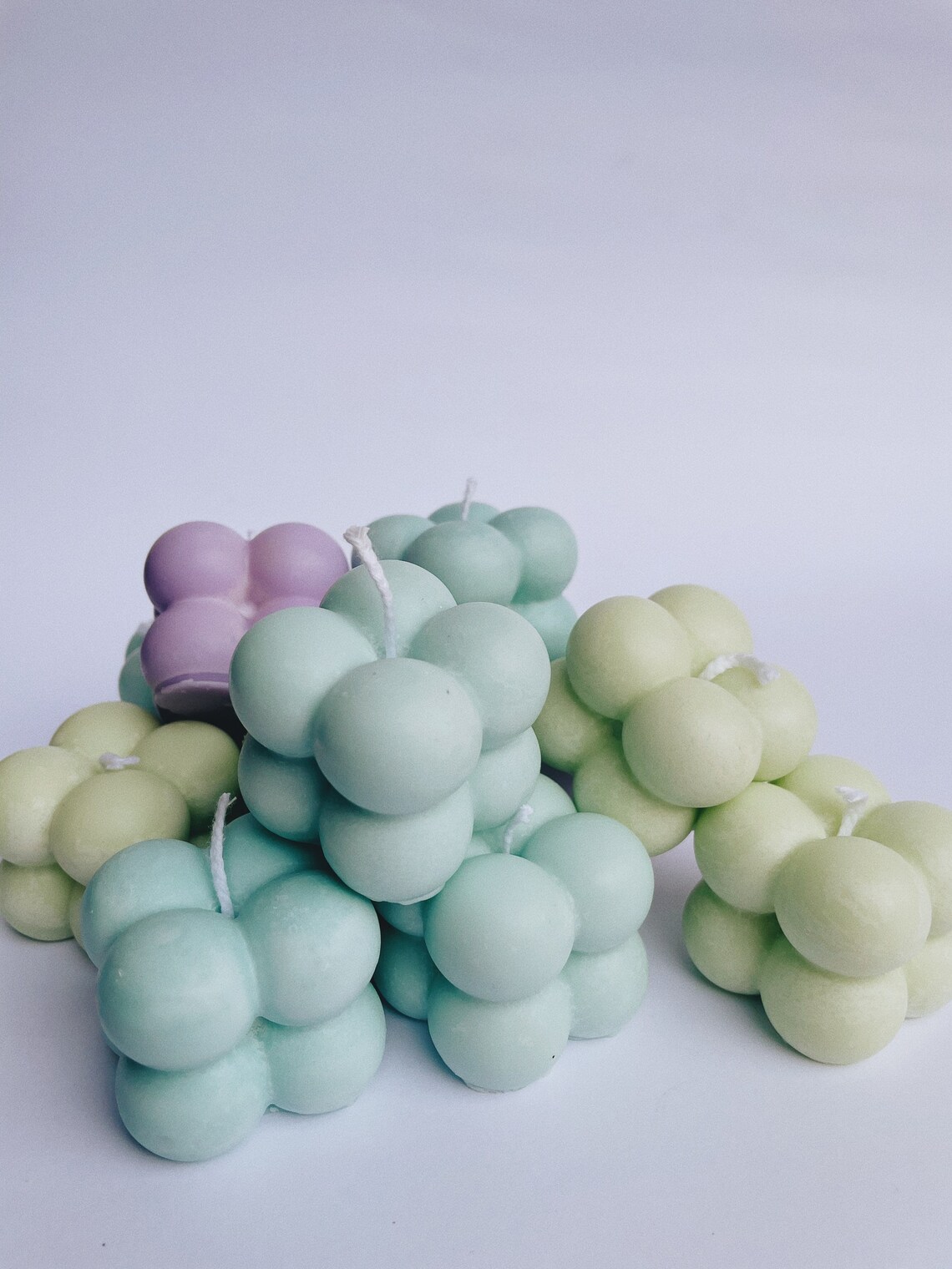 Mini bubble candle Etsy