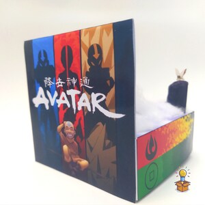 Avatar: The Last Airbender 3D Diorama Cube TEMPLATE image 6