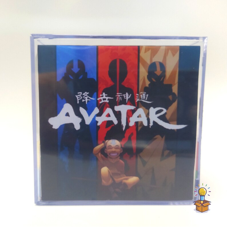 Avatar: The Last Airbender 3D Diorama Cube TEMPLATE image 8