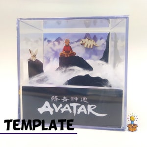 Avatar The Last Airbender Die Cut Vinyl Large Deluxe  