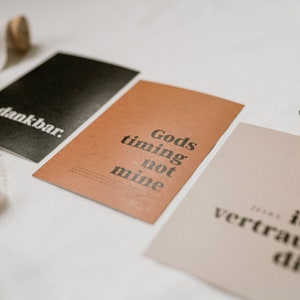 3er Set Christliche Postkarten: Little Reminder