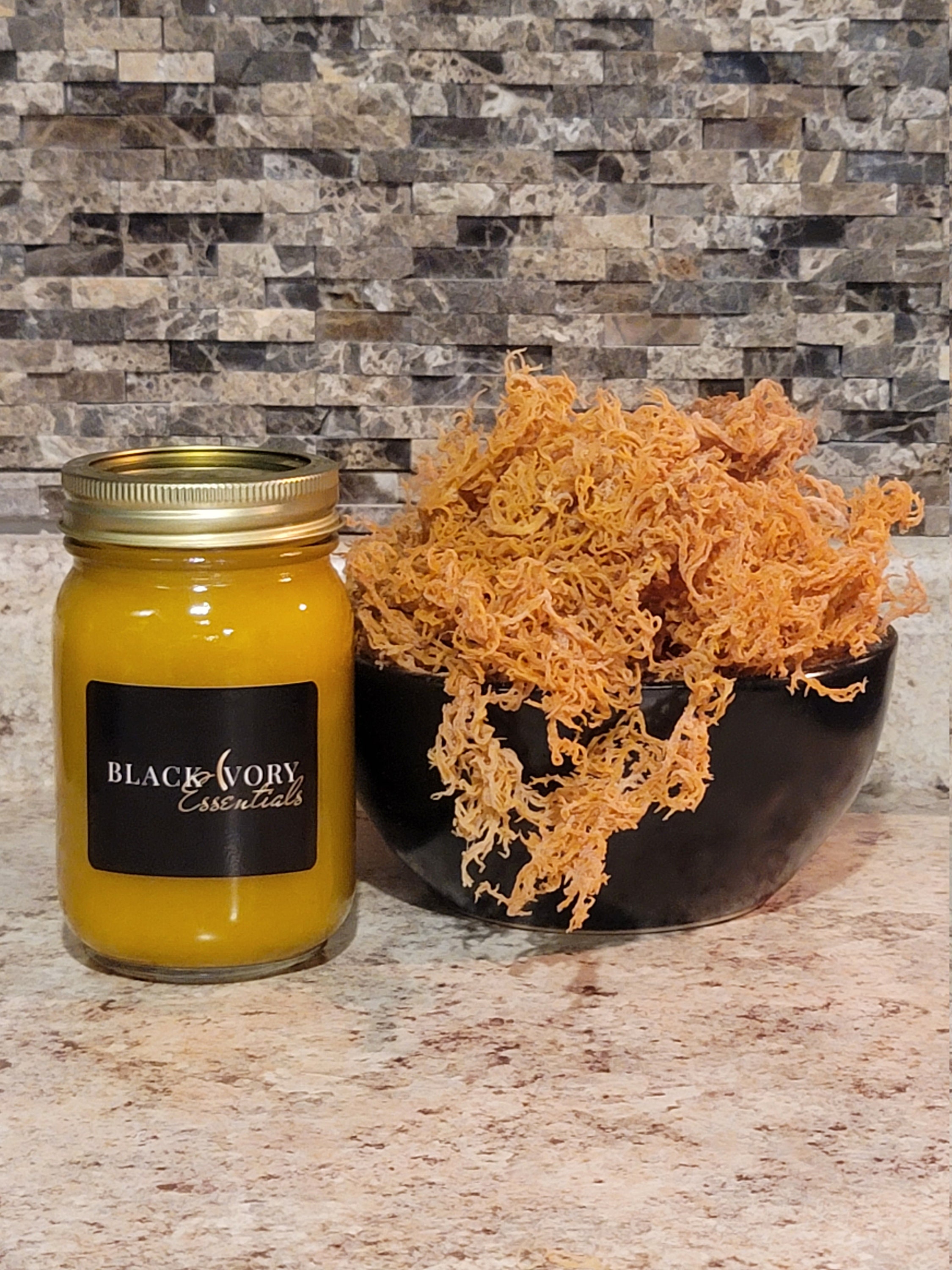 Wildcrafted St.Lucian Sea Moss with Turmeric and Ginger Etsy