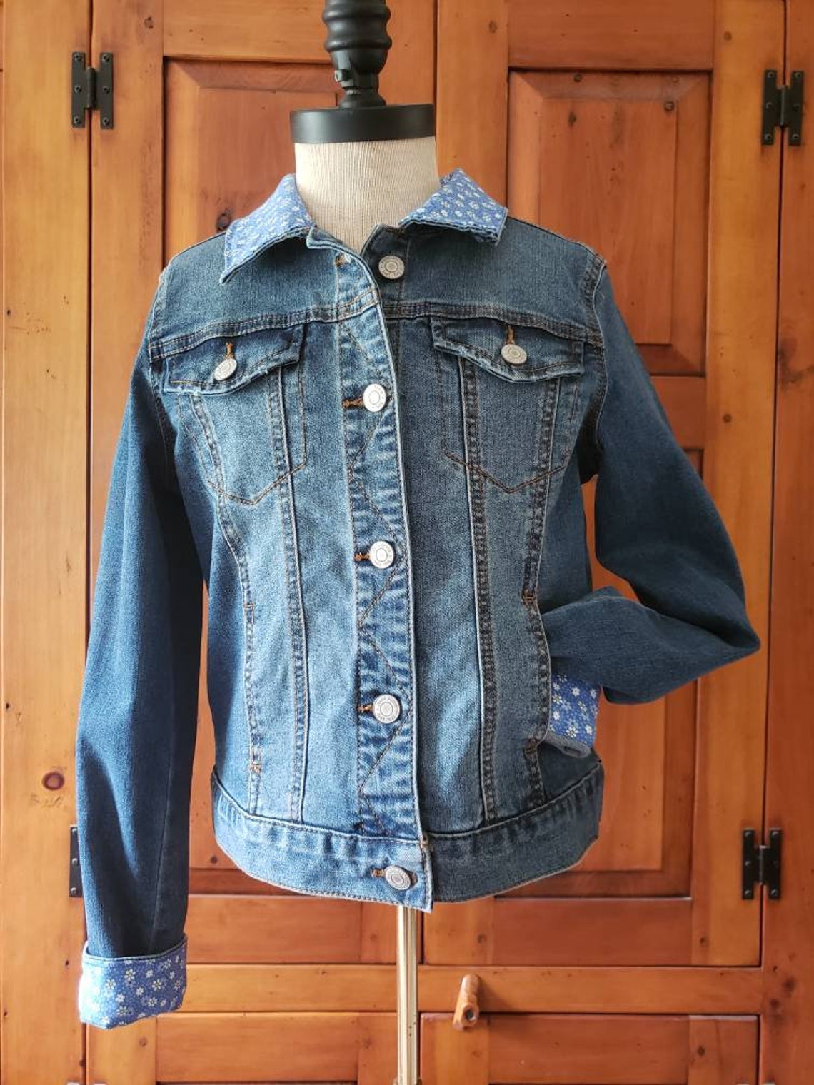 New embellished denim jacket for your cowgirl. | Etsy