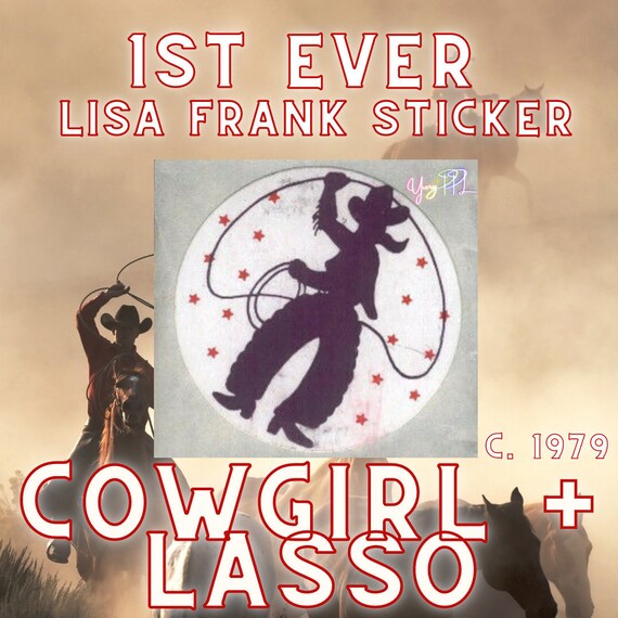 Lisa Frank 90s Vintage Body Stickers Bad Girl Design