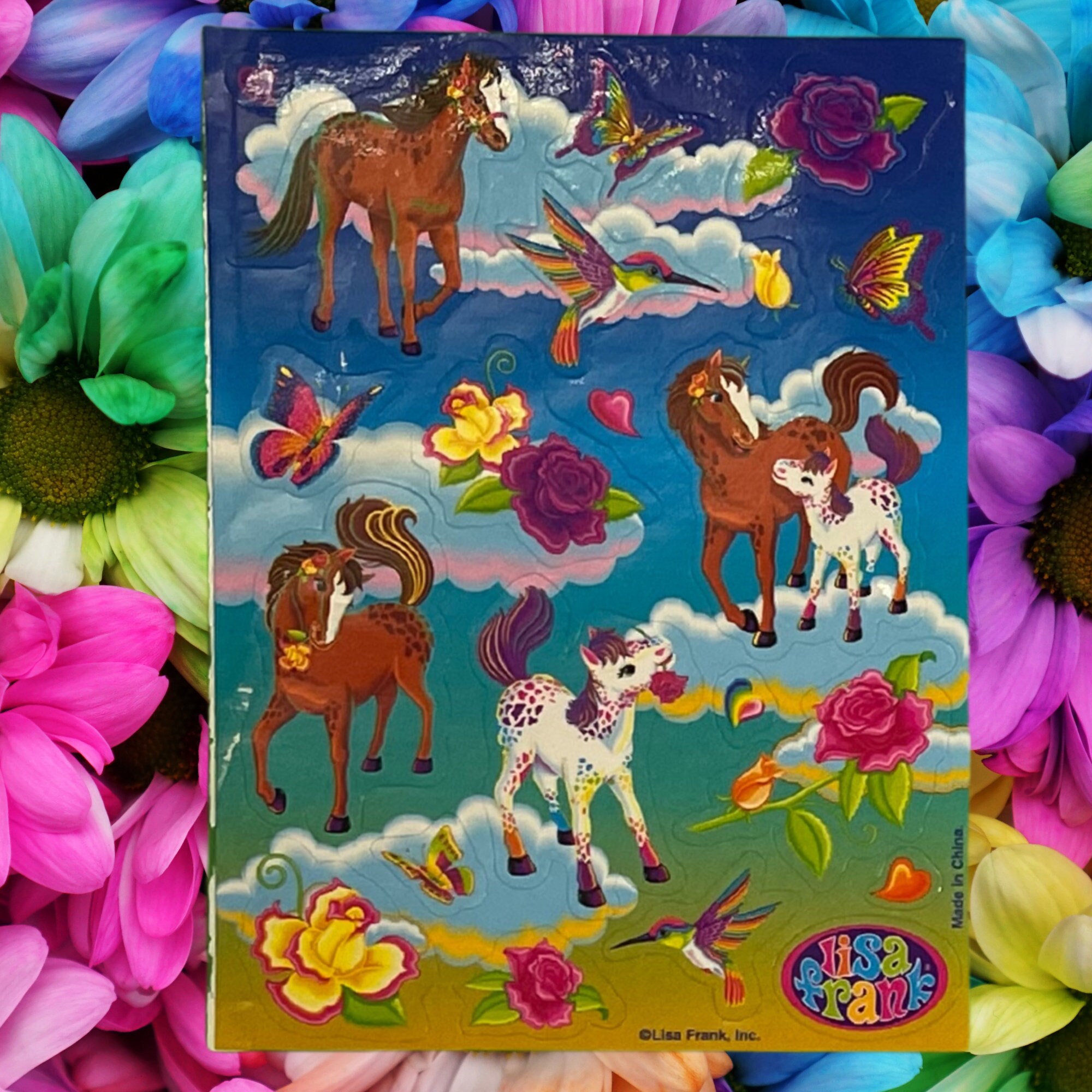 Lisa Frank Rainbow Chaser & Lollipop Horse and Pony Sticker - Etsy UK