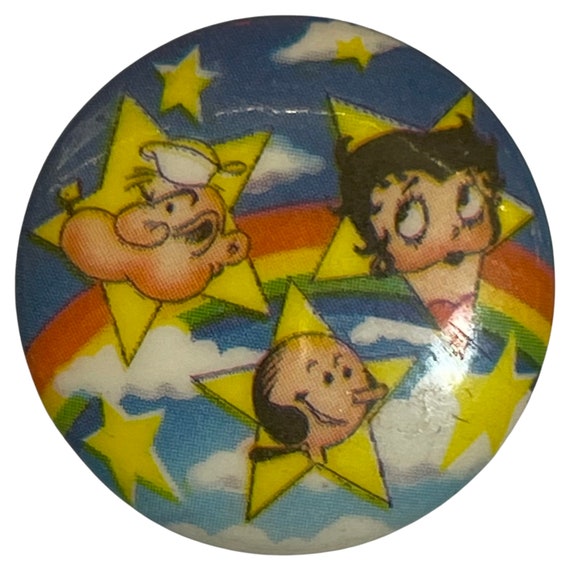 Early 80s Lisa Frank Betty Boop, Olive Oyl, Popey… - image 1