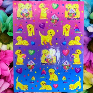 Lisa Frank Ice Cream Stickers, I found these in my basement…