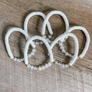 Bon Babe Worded Bracelet | Heishi Bracelet