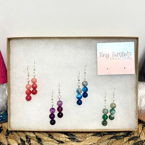 4 Pairs of Earrings Christmas Mystery Box, Winter Earrings, Gift for Her, Present for Her, Holiday Grab Bag, Drop Dangle Earrings