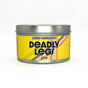 Deadly Legs : Chie -- Bougie inspirée de Persona 4 de 6 oz