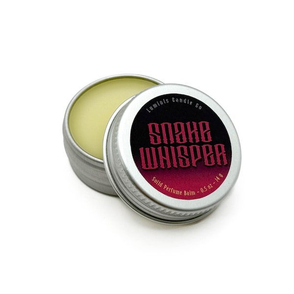 Snake Whisper: Jamil Viper -- Twisted Wonderland Inspired Fragrance Balm