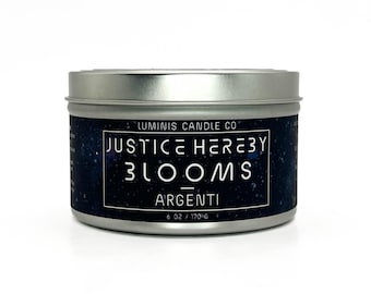 Justice Hereby Blooms: Argenti -- Honkai Star Rail Inspired Candle