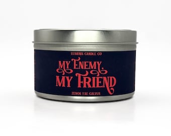 My Enemy, My Friend: Zenos yae Galvus -- FFXIV Inspired 6 oz Candle