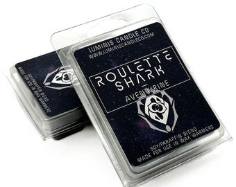 Roulette Shark: Aventurine -- Honkai Star Rail Inspired Wax Melts