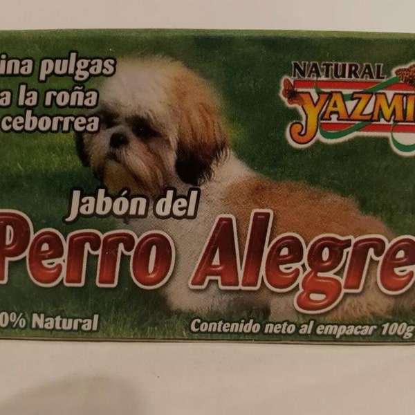 2x SOAP/JABON del Perro Alegre