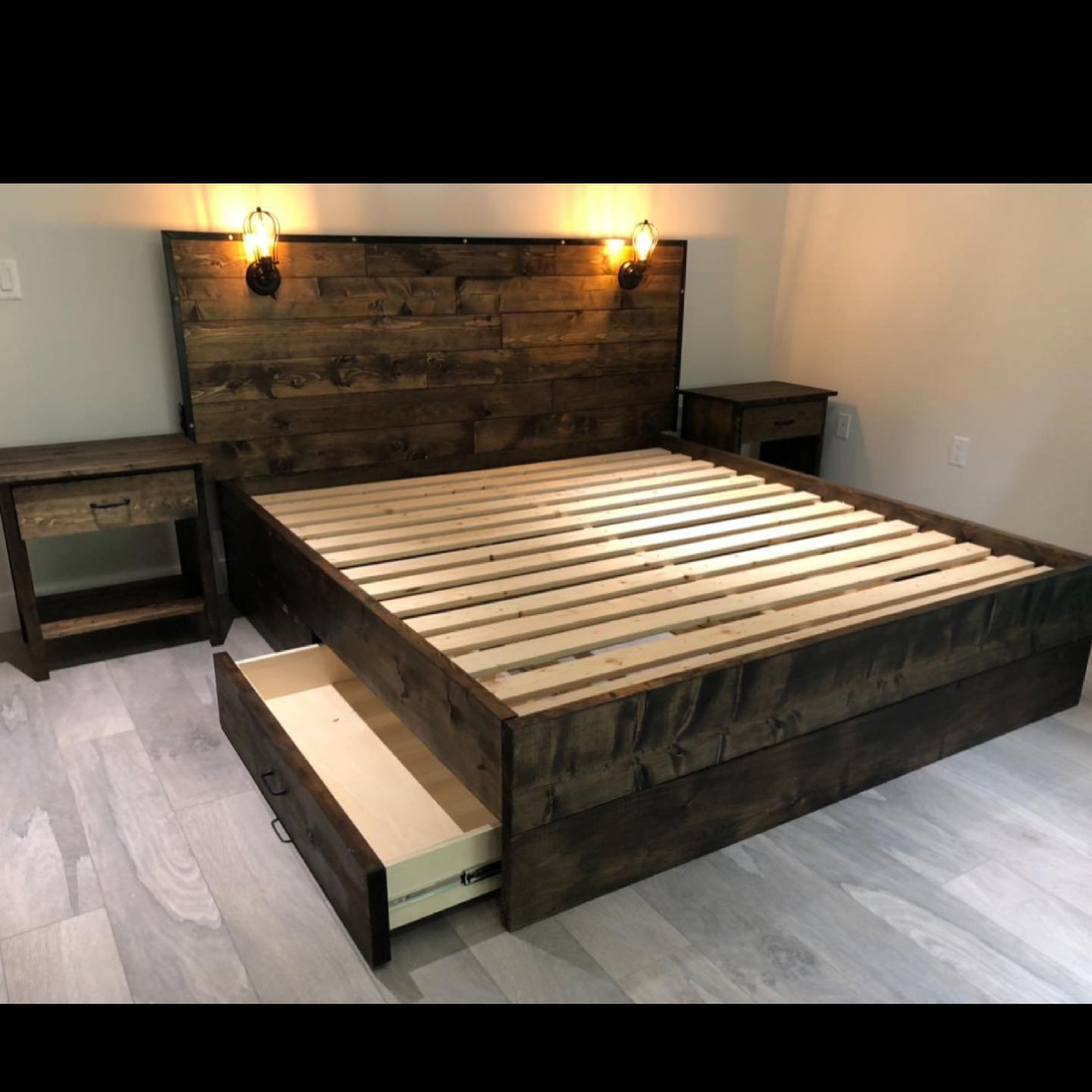 The Northern Two Drawer Storage Bed