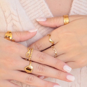 Anillos de acero quirurgico baratos top