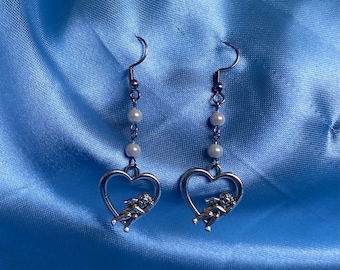 Angel Baby Dangle Earrings