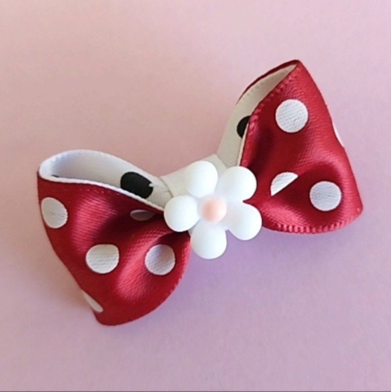 Dog Hair Bows Hair Bow for Yorkie Shih Tzu Girl Dog Bow Etsy