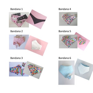 Bandana pour chien, Bandana pour animaux de compagnie à cou incurvé réversible, vêtements pour chiens, Bandana personnalisé. image 2