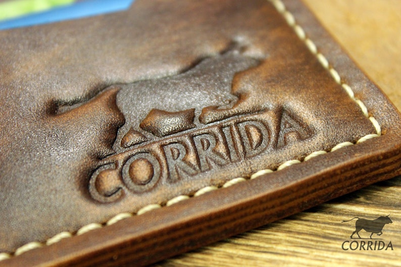 Groomsmen gift Handmade wallet Cards wallet Gift for men Brown wallet mens Leather wallet bifold Vintage mens wallet
