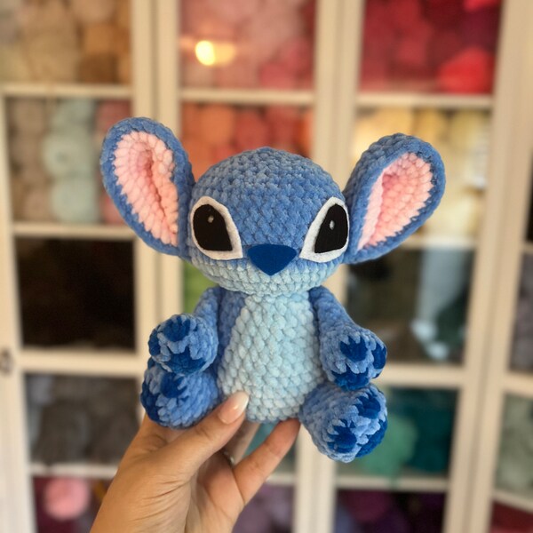 Crochet stitch plushie