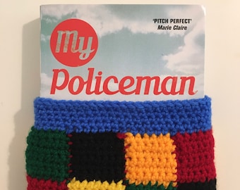 Crochet Book Sleeve | handmade book sleeve | book cover | book pouch | book accessories | JW Anderson | Harry Styles | My Policeman