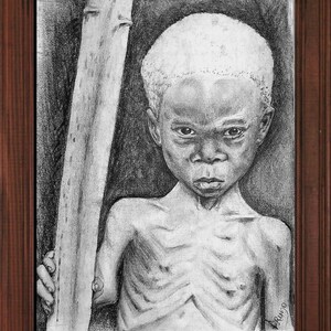 Graphite Memories of the Biafran Child image 2