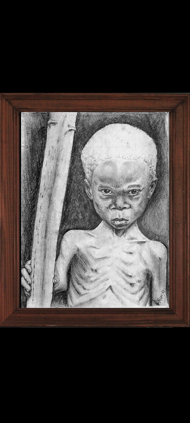 Graphite Memories of the Biafran Child image 2