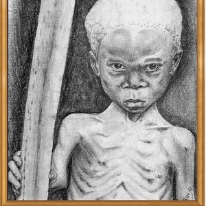 Graphite Memories of the Biafran Child image 1