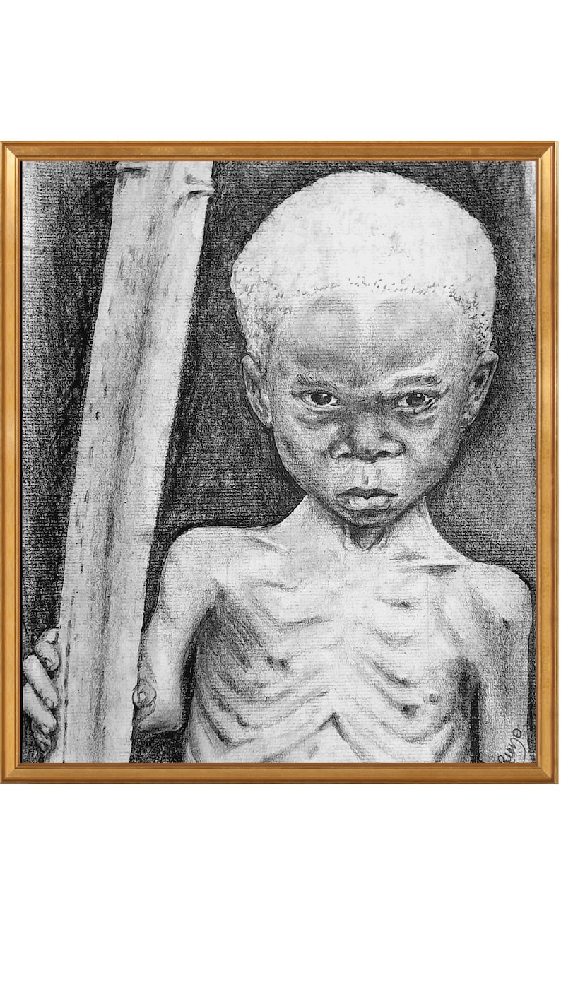 Graphite Memories of the Biafran Child image 1