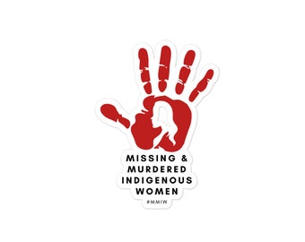 MMIW Indigene Sticker