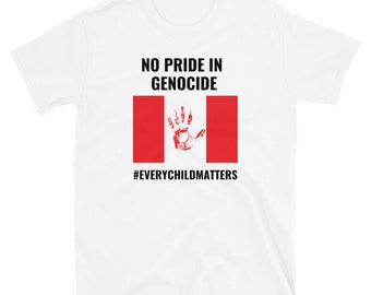 No Pride in Genocide - T-Shirt (Canada)