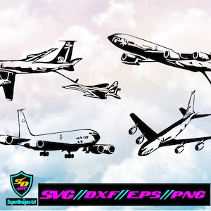 KC-135R Stratotanker svg - Military plane svg - Military aircraft svg, dxf, eps, png, Digital file, cut file, vector/Cricut, silhouette