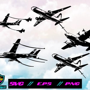 KC-46 Pegasus svg, Military Air Craft svg, Military plane svg, dxf, eps, png, vector, cut file, clip art, cricut, silhouette, cnc
