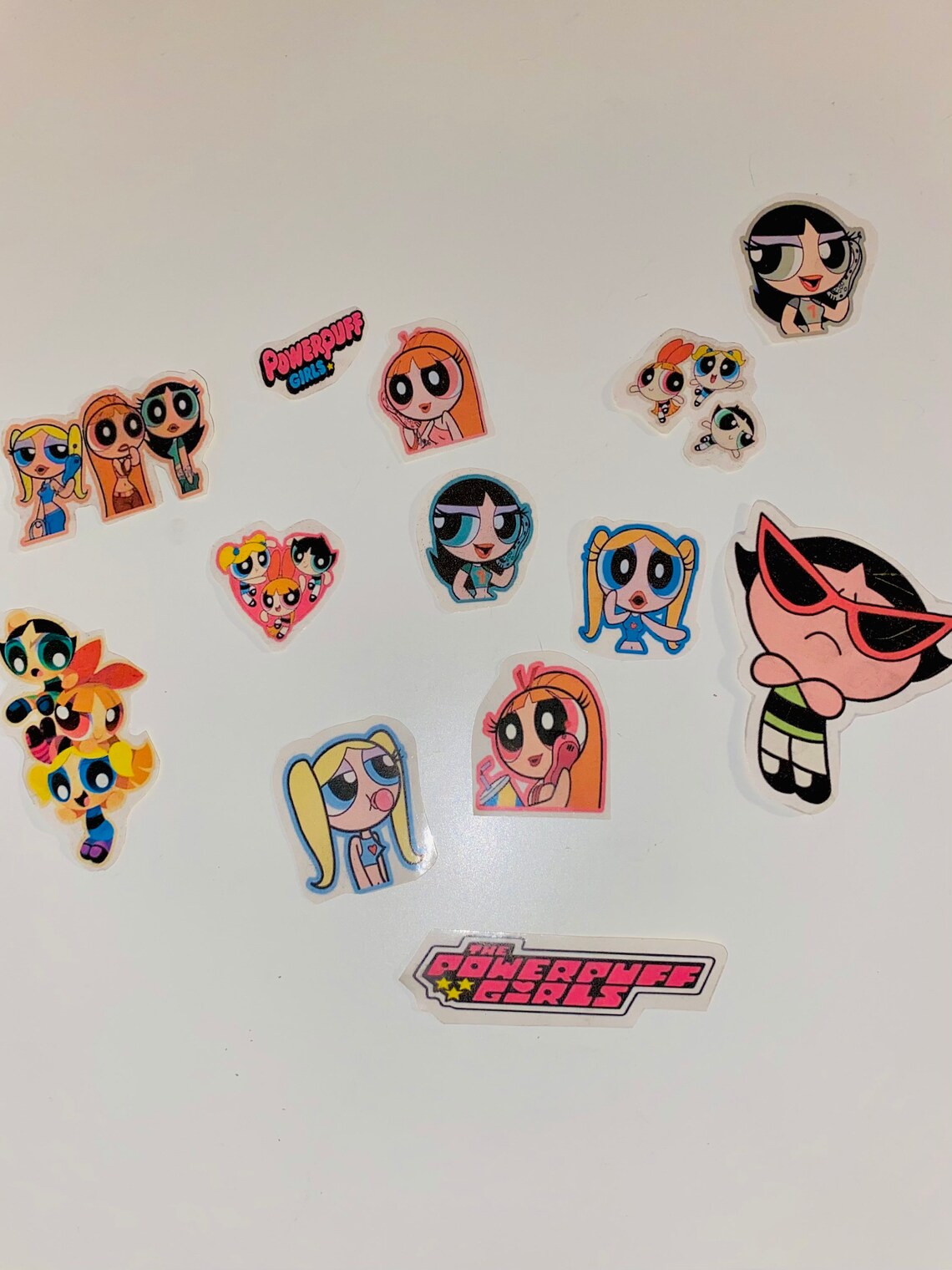 12 Power puff girl stickers Etsy