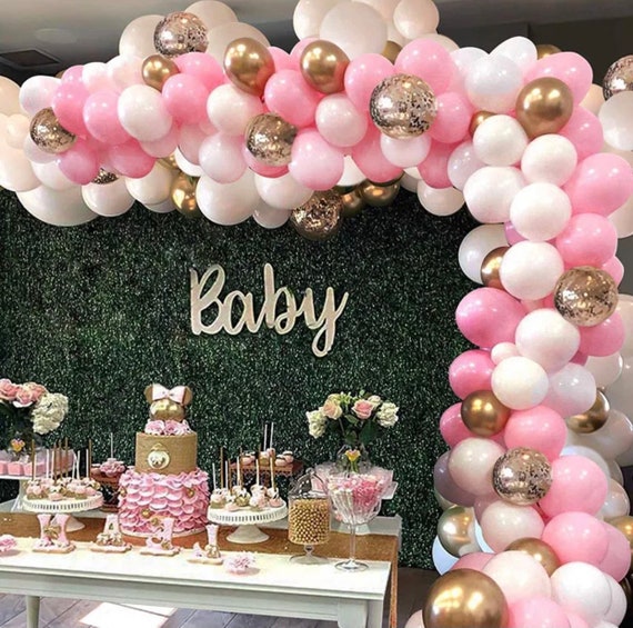 224 Balloon Dots Sticky Glue Birthday Wedding Baby Shower Party Arch  Garland Kit