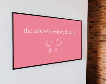 Almost Newlywed Game - Customizable Bachelorette Bridal Party Game