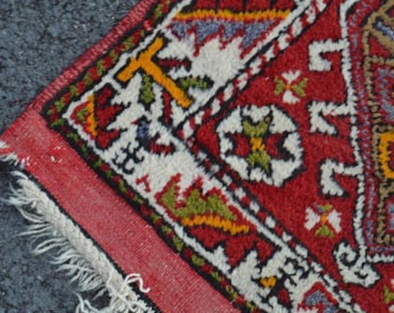 turkish rug 2.4x3.9 ft kilim rug oushak rug oriental vintage rug vintage decor home decor handmade rug decor carpet rugs anatolian rug boho