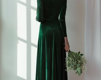 emerald green versace dress Versace Emerald Glam Dress – MEKA main image 0