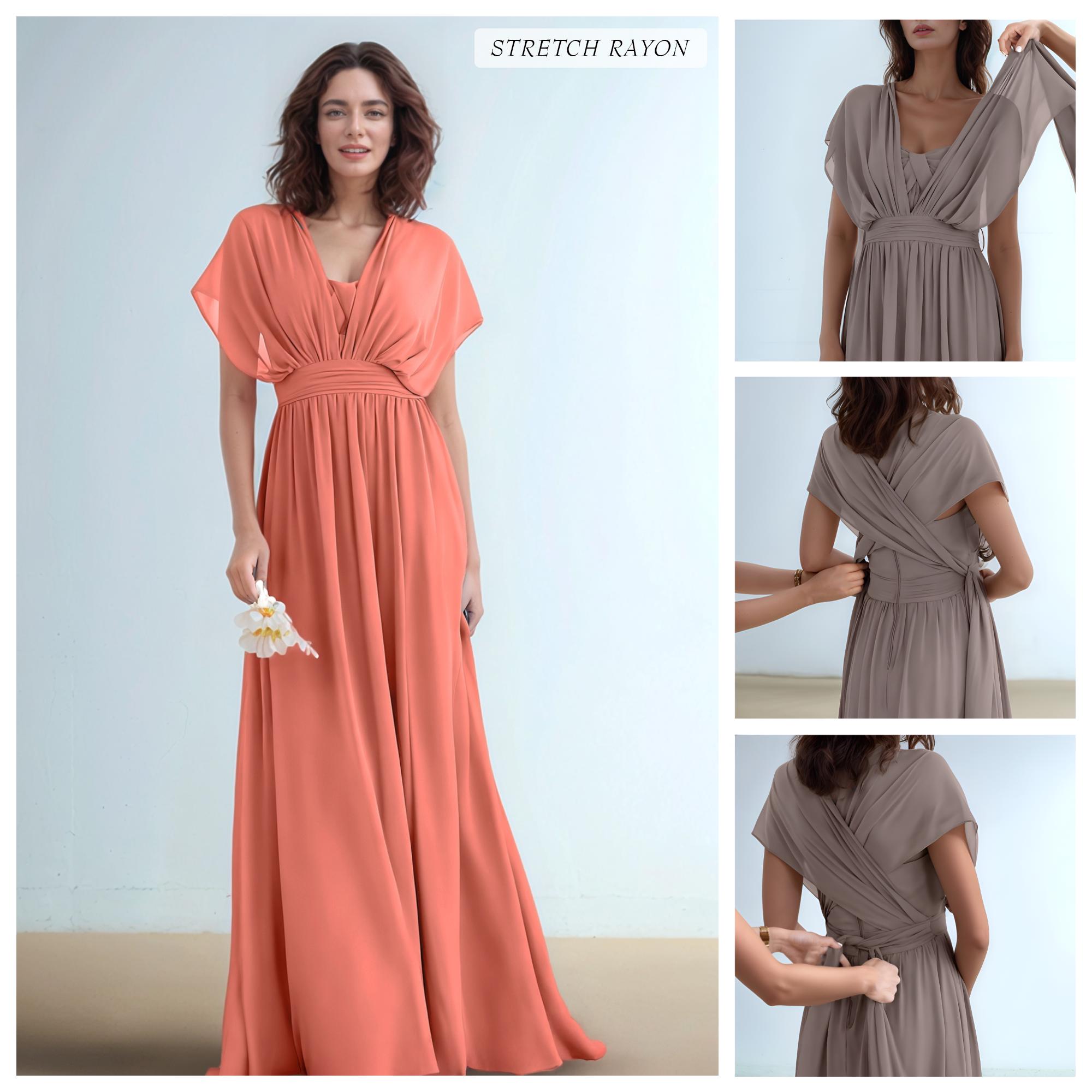 Elegant Multiway Infinity Gown – Convertible Multiway Gown for ...