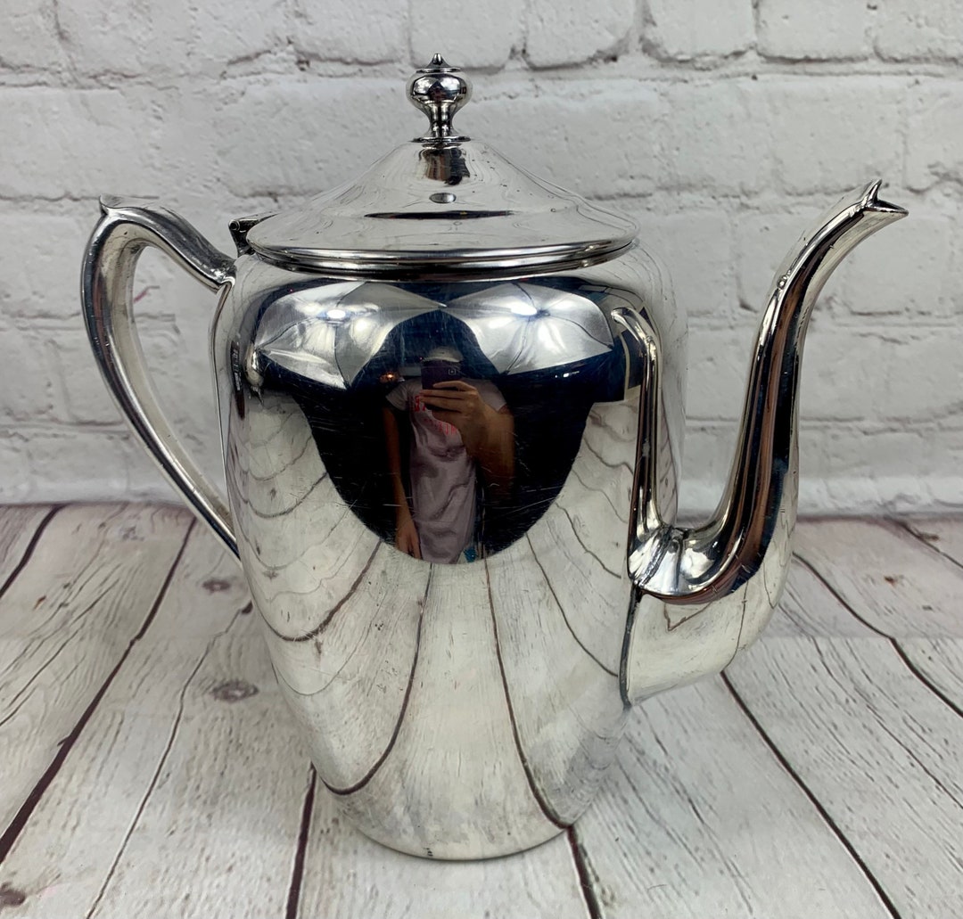 RARE Vintage F.B. Rogers Silver Co Trademark 1883 Coffee Teapot Silver ...