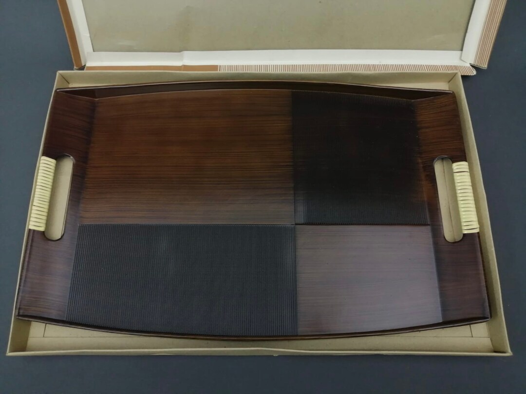 Vintage Japanese Serving Tray Original 1970 Etsy