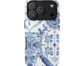 Italian Mosaic Phone Case | iPhone, Samsung & Google Pixel | Dual-Layer Shock Protection | Matte or Gloss Finish