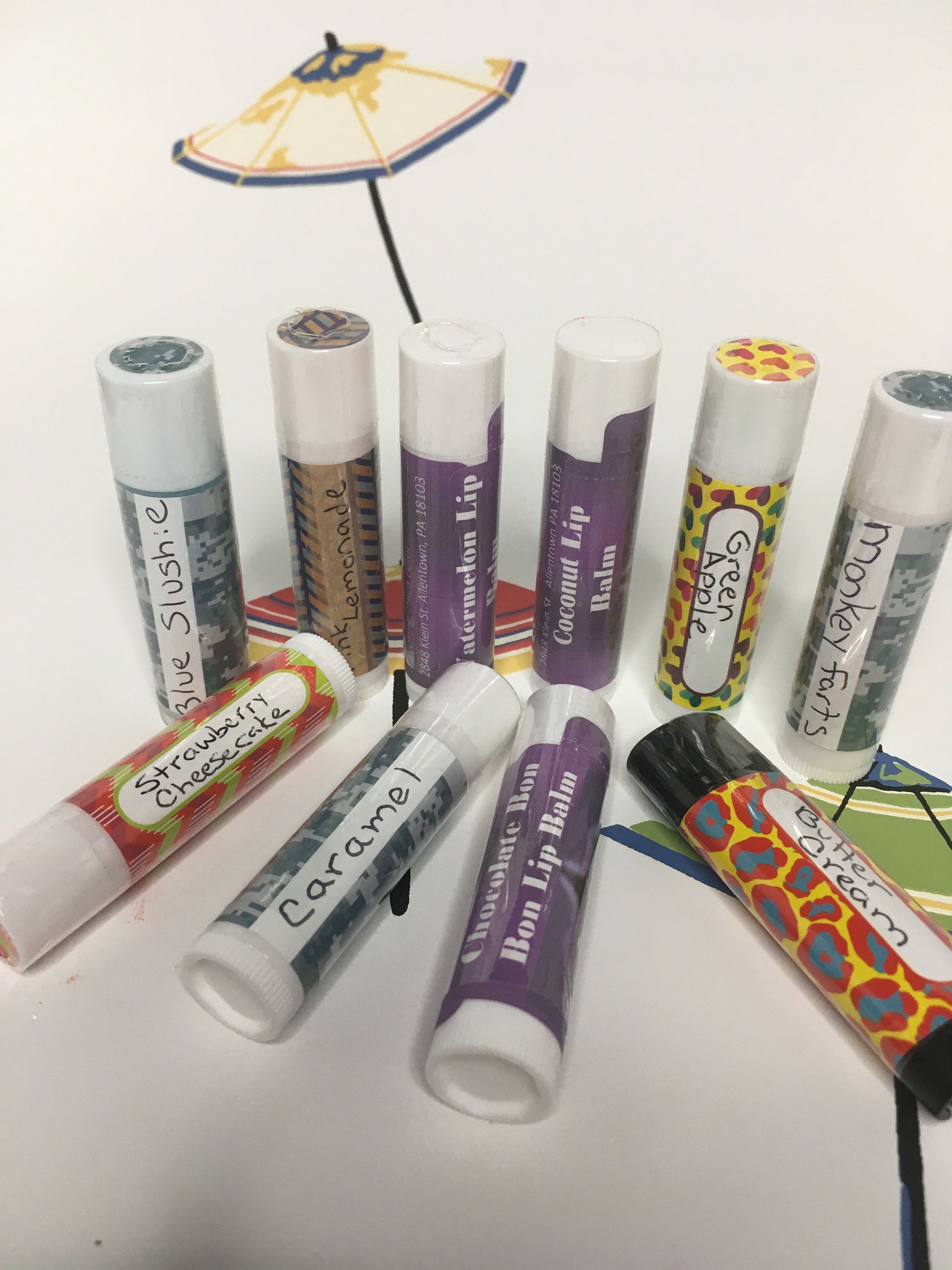 balsamo labial sabor chocolate