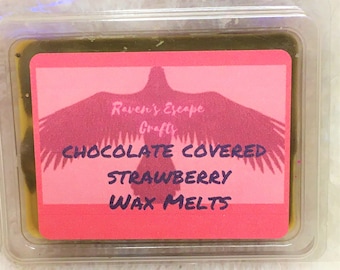 Chocolate Covered Strawberry Wax Melts: Highly Fragranced Soy Blend