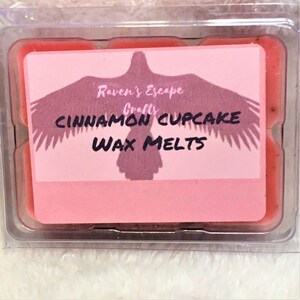 Vanilla Cinnamon Bliss Sweet and Spicy Scented Wax Melts, Bakery Home Fragrance, Buttercream Vanilla Cinnamon Home Scent, Housewarming Gift