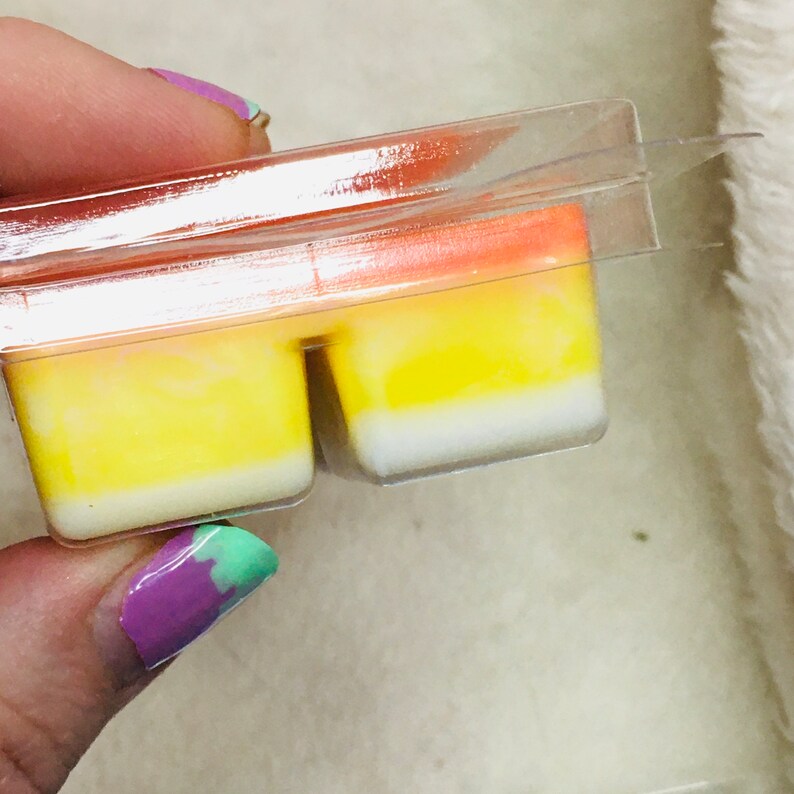 Candy Corn Scented Wax Melts for Warmer Halloween Fall Etsy