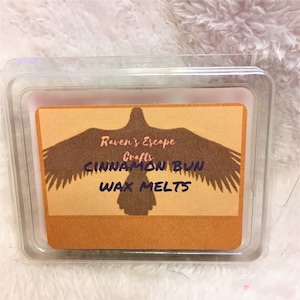 Cinnamon Bun Scented Soy Wax Melts: Sweet Home Fragrance